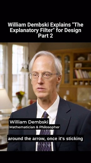 Dr. William Dembski continues to explain the The Explanatory Filter he proposes in his new book “The Design Inference.” Thoughts? . . . . . . . . . . #intelligentdesign #philosophyoflife #scienceandfaith #mathematicsmemes #apologetics #sciencestudent | Center for Science & Culture
