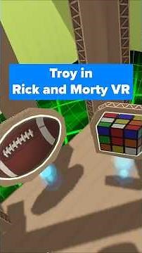 Playing Troy in Rick and Morty VR Game! #rickandmorty #vr #gaming #virtualreality #quest2 #quest3