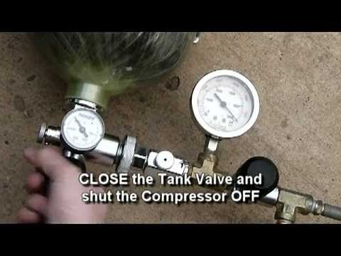 How to Fill a High Pressure Carbon Fiber Tank