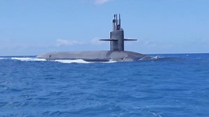 B-ROLL USS Kentucky (SSBN 737)