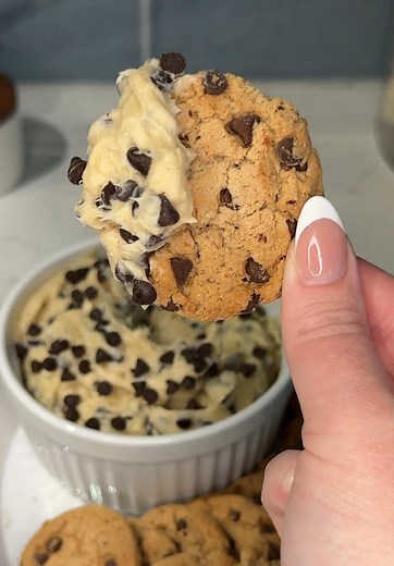Chocolate Chip Cookie Dough Dip — Easy No-Bake Dessert