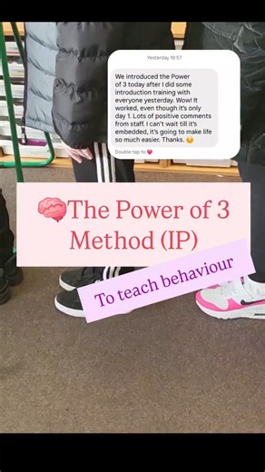 🧠Why Schools use The Power of 3 (IP)