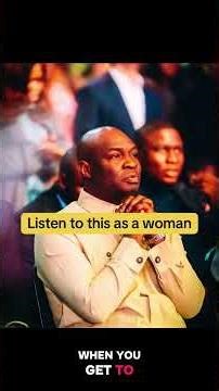 TO ALL WOMEN #apostlejoshuaselman #christianmotivation #inspirational #prayer #marriage #inspiration