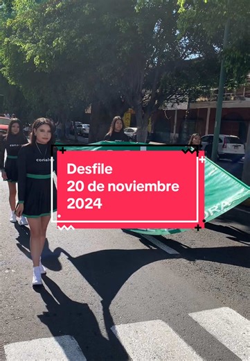 Desfile conmemorativo de la Revolución Mexicana, 20 de noviembre de 2024. #ConalepMichoacán #OrgullosamenteCONALEP #MichoacánEsMejor #Prepa