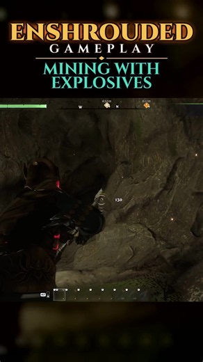 Mining With Explosive Arrows | Enshrouded Gameplay