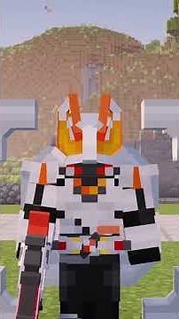 マイクラで仮面ライダー！？【MOD紹介:ギーツ編】 #minecraftmods