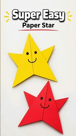 Easy Origami Star Tutorial