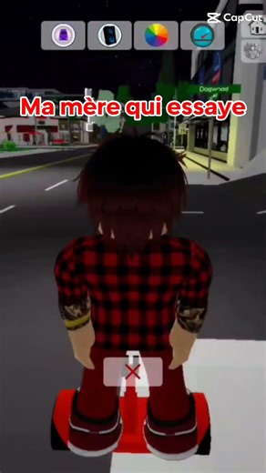 1er degré je montre à ma mère comment gérer les commandes #roblox