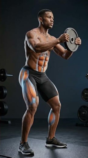 What Happens When You Do Squats Daily? | Muscles Worked 3D Anatomy. #Squats #SquatAnatomy