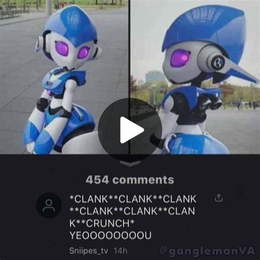 *clank* *clank* *clank* ----- #meme #memes #shitposting #voiceover #voice #voiceactor #voiceacting #robot #clank
