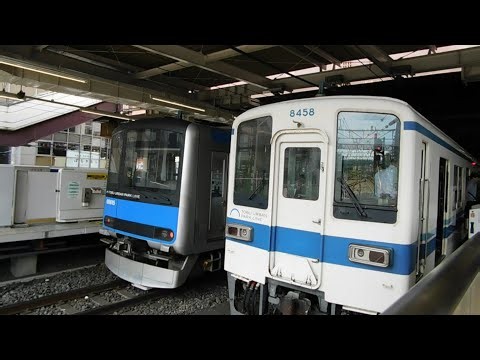 東武アーバンパークライン 8000系[8158F] 6両編成 柏駅入線する折り返し各駅停車船橋行き 2026年8月1日土曜日撮影