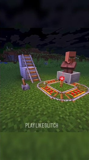 Minecraft village launcher 😂🤩 comment for "accelerated launcher short'#minecraft #play like glitch