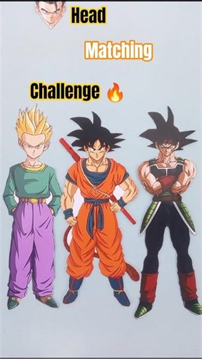 Bardock vs Future Trunk vs Gohan 😱 | Who Is The Real Anime King? 🔥 #Shorts#youtubeshorts