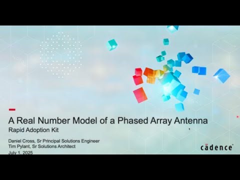 A Real Number Model of a Phased Array Antenna