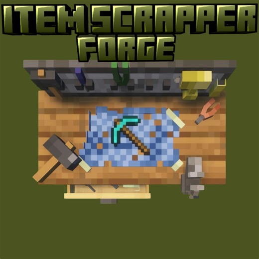 Item Scrapper - утилизация предметов [1.20.1]