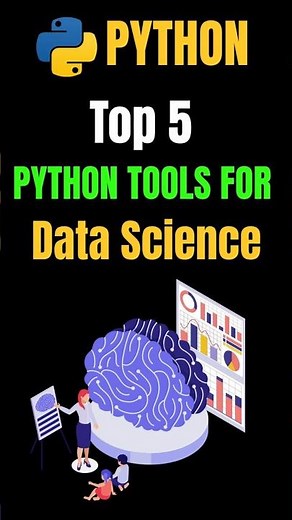 👉 Top 5 Python Tools for Data Science 2025 🔥 | Must-Know Libraries #shorts #python