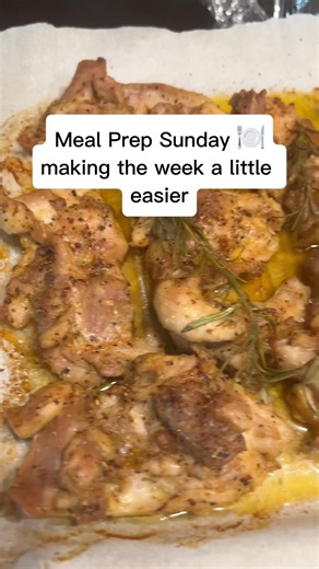 Sunday Meal Prep 🍗🥔 6 Easy Homemade Meals for the Week