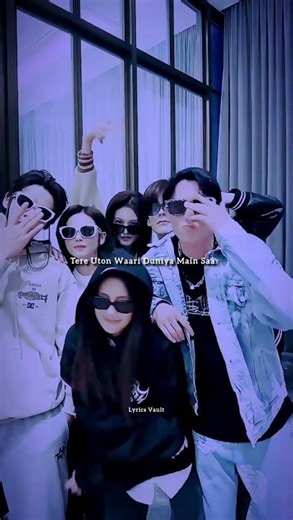 Tag Your BestFriend 🥰💓Teri Yaari 💫 Aesthetic lyrics video || #lyrics​ #edit​ #trending