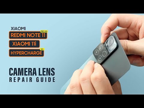Xiaomi Redmi Note 11 Pro 5G | Mi 11i Hypercharge Camera Lens Glass & Back Cover Replacement