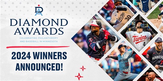 Castro, Jax among Twins' 2024 Diamond Award winners