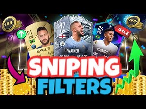 FIFA 22: 50K pro Stunde mit diesen Sniping Filtern😱🔥Ganz einfach🔥 Trading Tipps📈✅