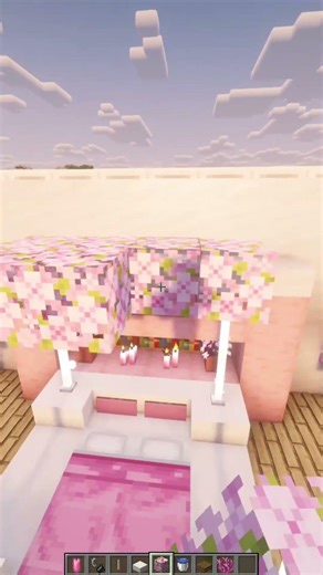 Minecraft Dream Spot 💖 #minecraft #decor #tutorial #bed