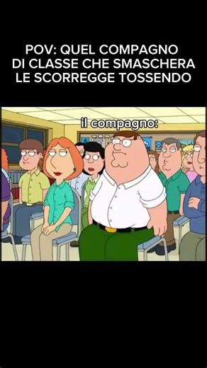 POV: QUEL COMPAGNO DI CLASSE CHE MASCHERA LE SCORREGGE TOSSENDO