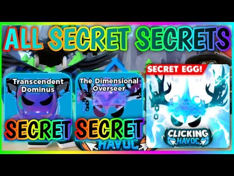 [❔SECRET❔] 🔥ALL SECRET SECRETS🔥 Showcase In Clicking Havoc