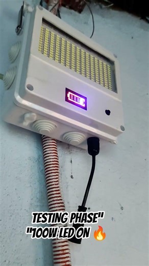 Testing mode muna tayo 💡🔥 100W LED build” #diynanatinto #diycrafts