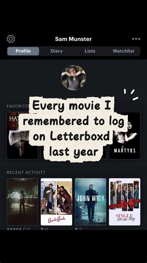 I logged 309 movies last year (I think!), so while I wait for my @Letterboxd round-up here is every film and short I remembered to log! I got to see lots of amazing features and shorts last year - thank you to all the directors and PR companies that let me watch and review their movies! Also to the amazing festivals I got to cover - @FrightFest @Grimmfest @Rhyller Thriller @Horror-On-Sea @Soho Horror Fest 🖤 Here’s to watching even more horror (and the occasional non-horror!) movies in 2026 🙌🏻
