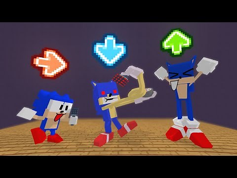FNF Character Test | Gameplay VS Minecraft Animation | VS Sonic #3
