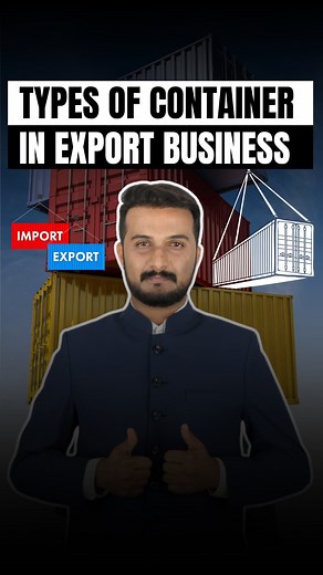 Choosing the right container is key to smooth exports! 🚢📦 From standard containers to refrigerated (reefer) containers, open-top, flat rack, and tank containers, each serves a unique purpose for your cargo needs. 🌍✈️ . . For more interesting videos about Export import Business follow us @hiiem_export_import_institute We offer you online & offline Practical Export Import Training from basic to advanced. Download our aap now.. Android link:- https://lnkd.in/dfsu8V62 IOS (IPhone) :- https://lnkd