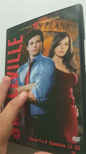 DVD Box Smallville Oitava Temporada #shorts #filmes #dvd
