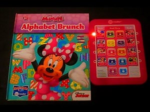 MeReader DISNEY Minnie "Alphabet Brunch"
