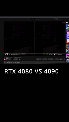 RTX 4080 vs RTX 4090 Gaming Benchmarks Comparison