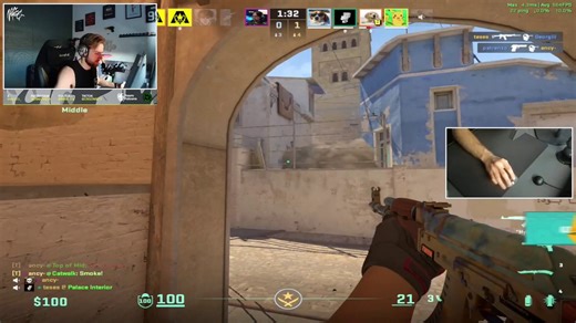 was boutta say isnt it like network error from his end but then top right nothing is red