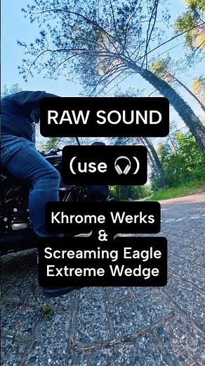 RAW SOUND: '26 Road Glide with Khrome Werks & Screamin' Eagle