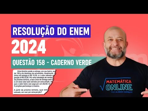 QUESTAO 158 - ENEM 2024 - CADERNO VERDE