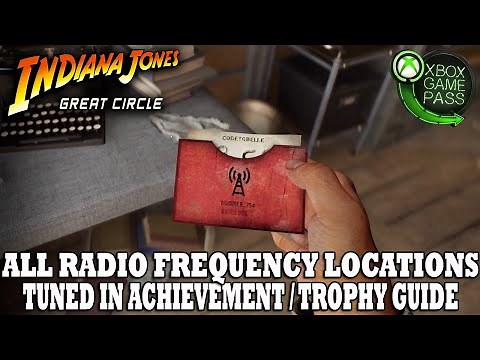 Indiana Jones And The Great Circle Walkthrough | All Radio Frequencies | Tuned In Achievement Guide