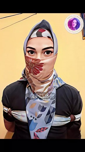 hijab mask #scarf #buttersilk