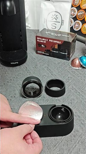 TEGRACE/ Such a neat experience with this Nespresso Pod Refill Kit! #nespressovertuo #coffee