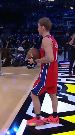 MAC MCCLUNG WITH ANOTHER PERFECT 50 FOR THE WIN 🤯 #ATTSlamDunk x #StateFarmSaturday | NBA