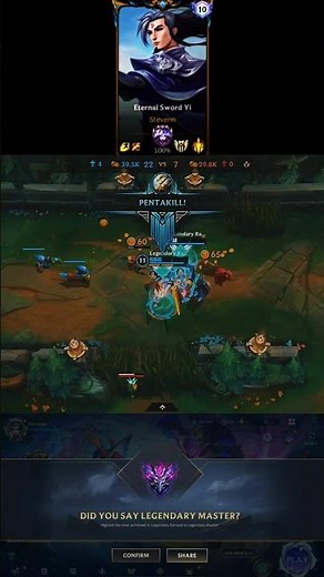 NEW MASTER YI BUILD FOR EASY PENTA KILL #shorts #masteryi #wildriftmontage