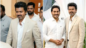 Amid Jana Nayagan row, Vijay attends wedding in Chennai alongside Jagan Reddy. Pics