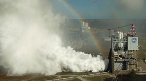 NASA Records SLS Engine Test Using 360-Degree Cameras