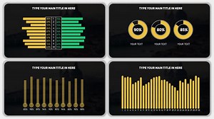 Data Visualization Charts and Graphs | Free Stock Video Footage