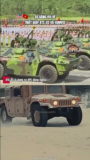 XTC-02 vs Humvee: So Sánh Xe Quân Sự Việt Nam Với Huyền Thoại Mỹ!