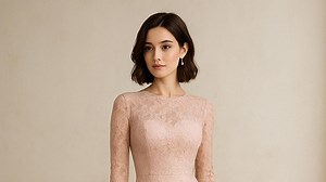 8 Inspirasi Dress Brokat Modern 2025 yang Anggun untuk Pesta, Tampil Menawan dan Elegan