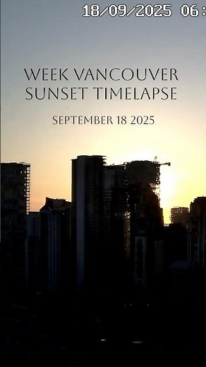 No Sunset Last Night ☁️ | Vancouver Skyline Highlights From Last Week