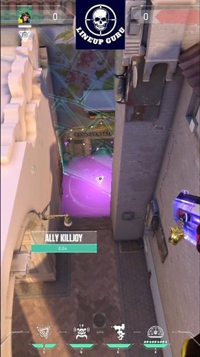 Best Killjoy Retake Lineups Ascent A site #valorant #lineupguru #valorantshorts #valorantlineups